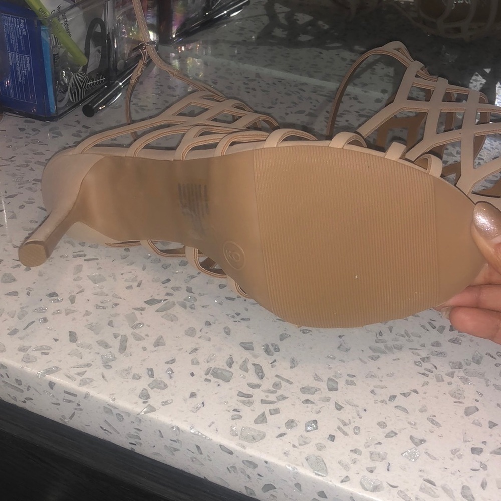Candie’s strips heels